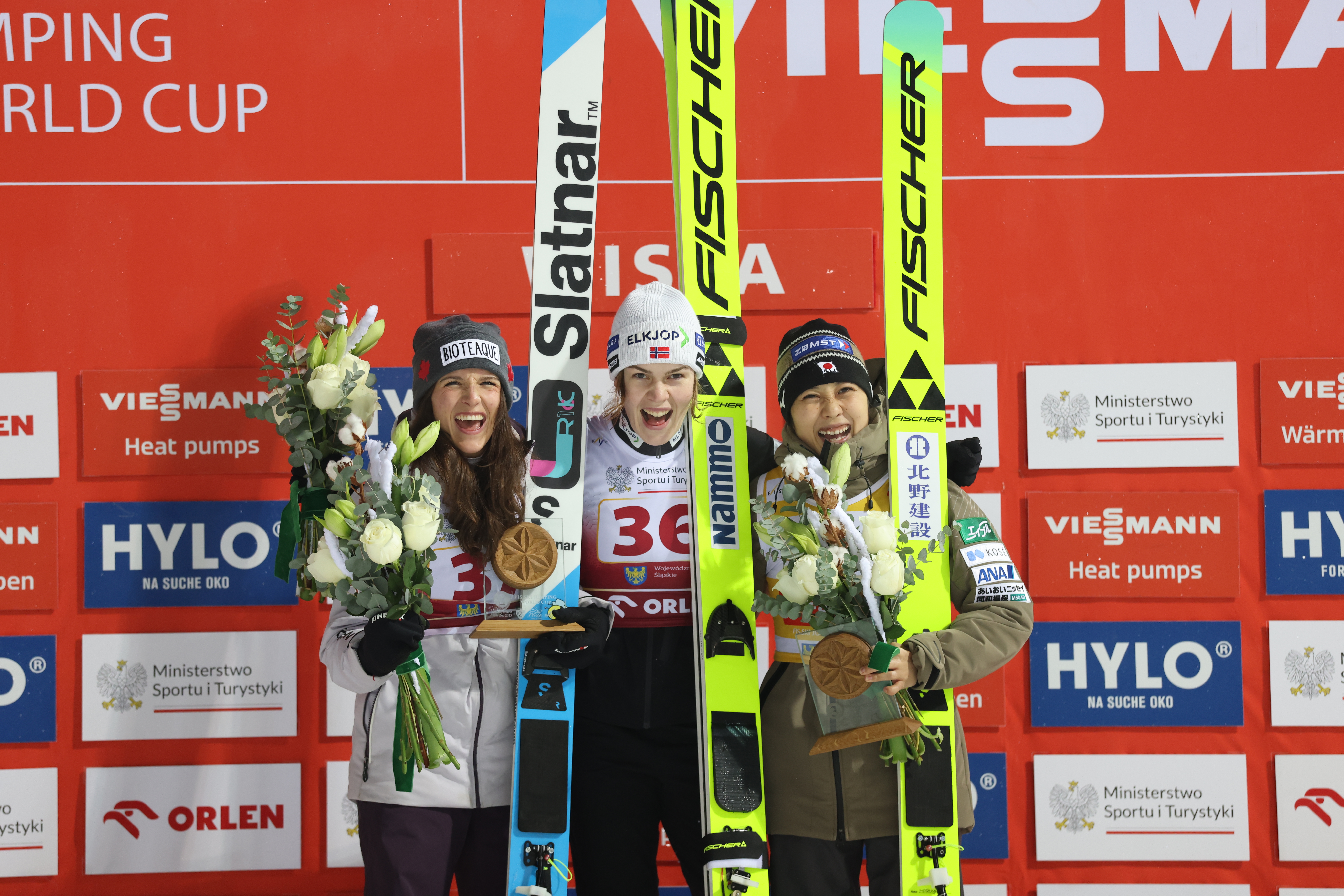 Anna Odine Strøm returns to winning ways in Wisla, delivering Norway’s 200th Ski Jumping World Cup victory