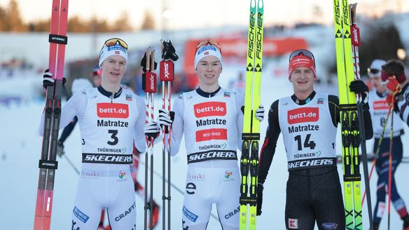 Oftebro outlasts brother to claim back-to-back wins in Oberhof