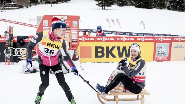 FIS world cup cross-country, 10km women, Davos (SUI)