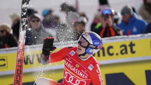 'In a different league': Odermatt wins another giant slalom