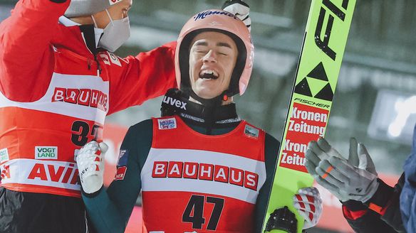Stefan Kraft wins Ski Jumping thriller in Klingenthal