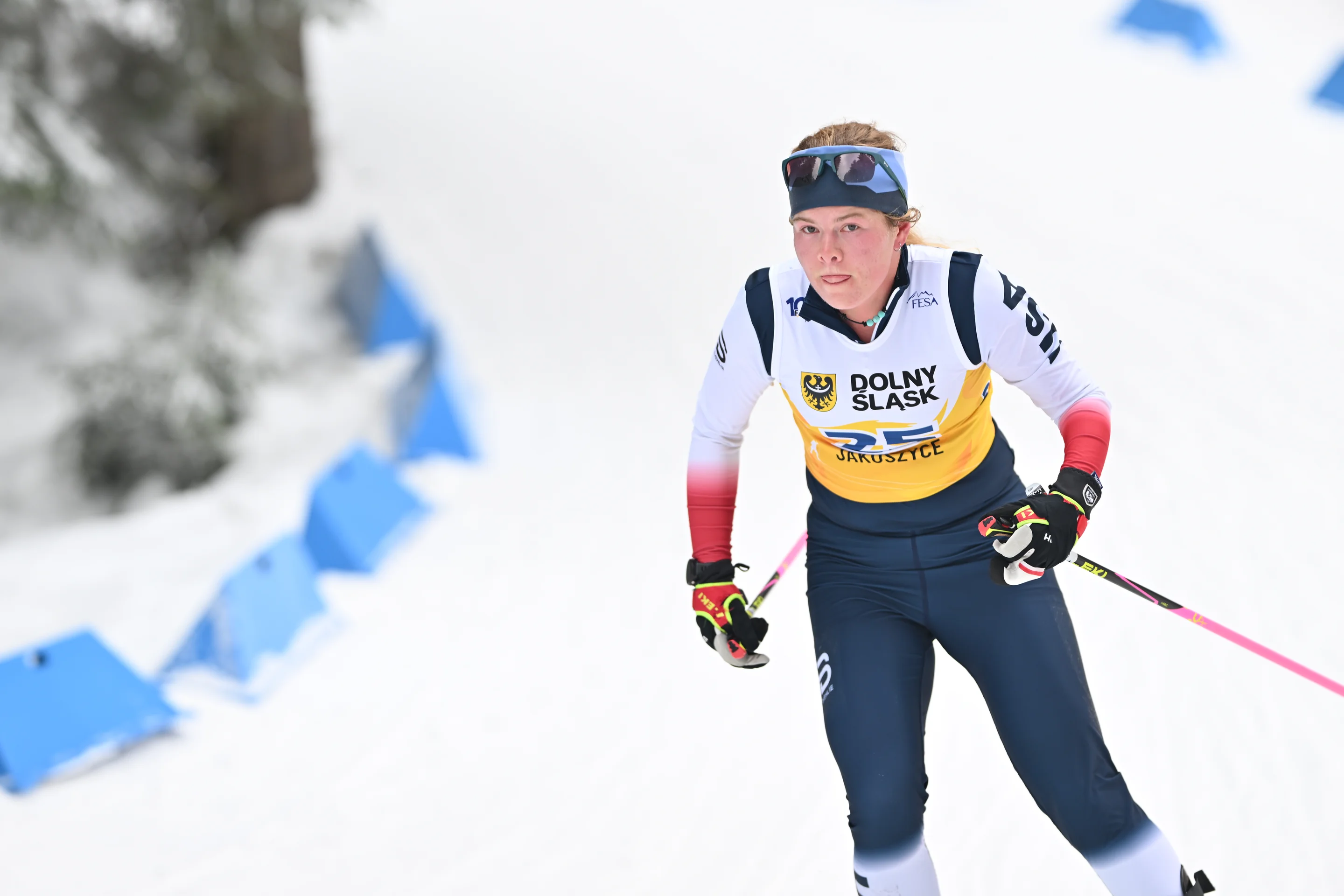 Peterson in action during Sunday's Mass Start