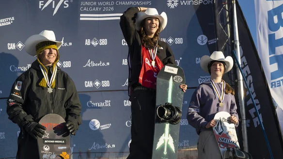 Perlmutter powers through Rail event to secure third Junior World podium