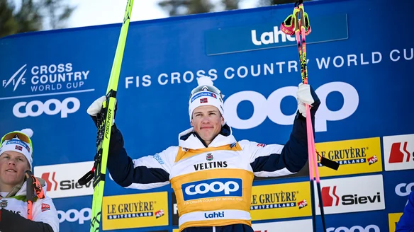 Klaebo once again wins with ease in Sprint final at Lahti