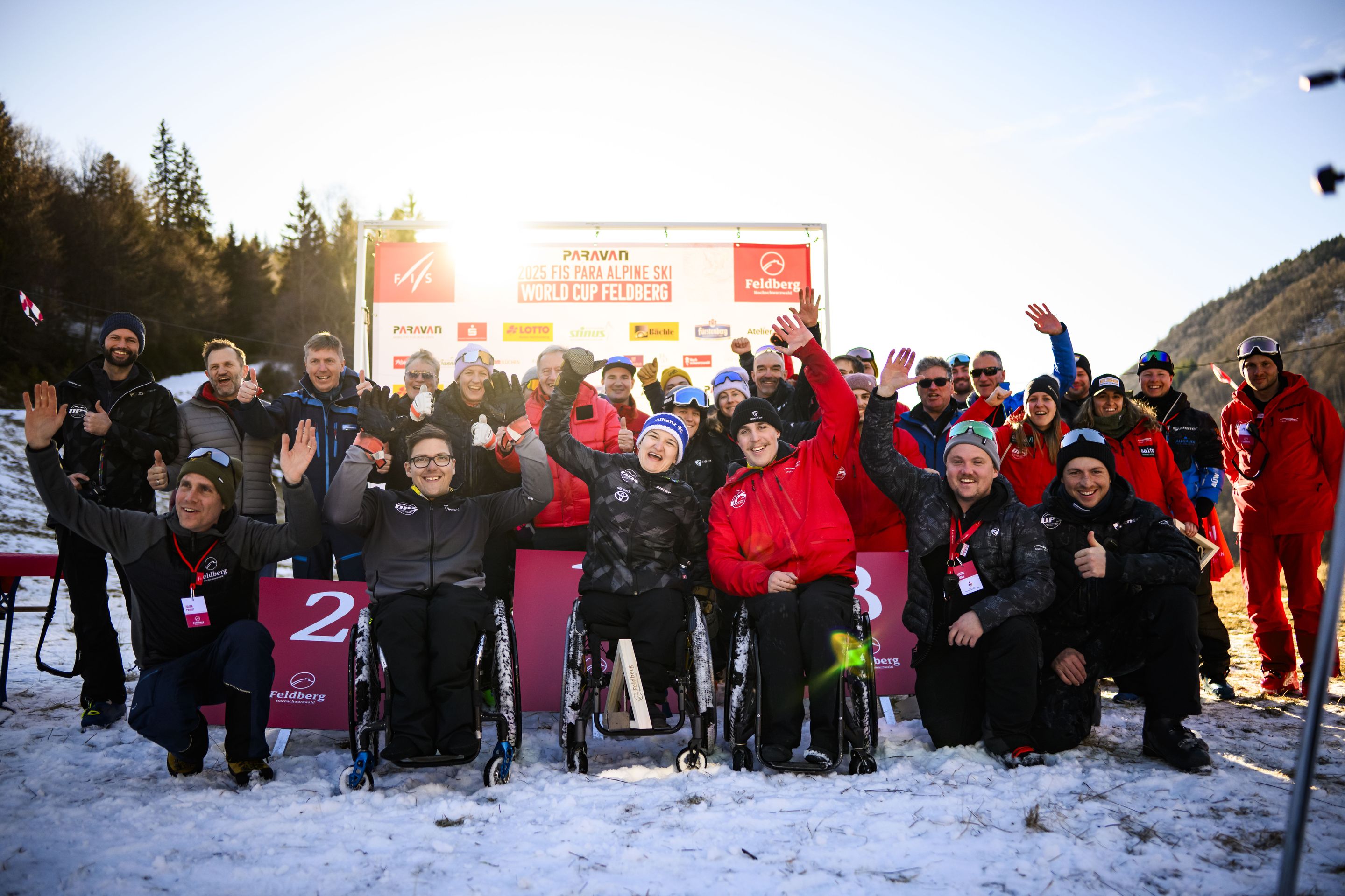 The German Team in Feldberg