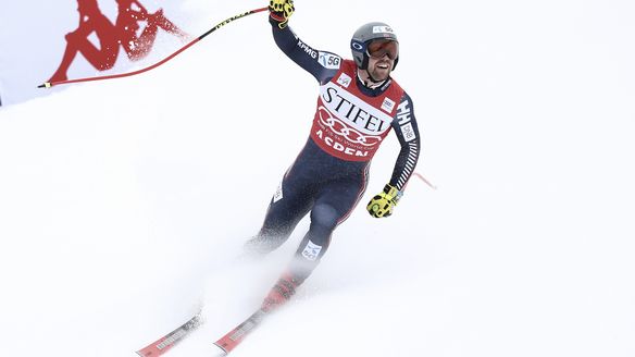 Kilde clinches back-to-back downhill titles