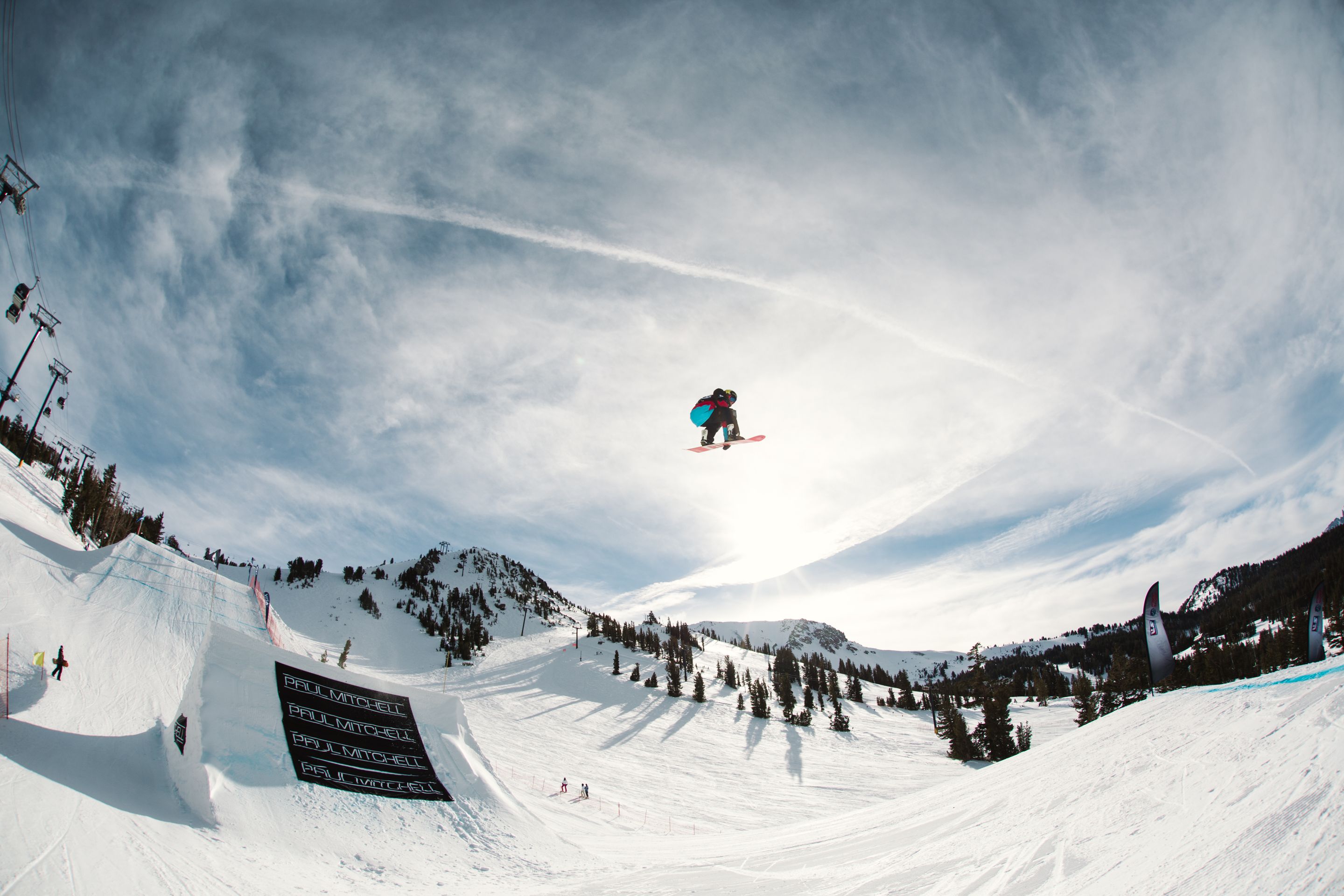 Slopsetyle Snowboarding finals
2015 U.S. Snowboarding Grand Prix at Mammoth
Photo: Sarah Brunson/U.S. Snowboarding