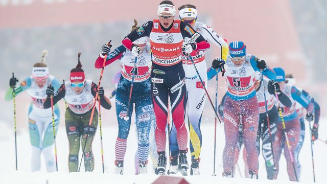 FIS world cup cross-country, 4x5km women, Ulricehamn (SWE)