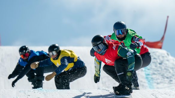 Hotham hosts ski cross and snowboard cross blockbuster