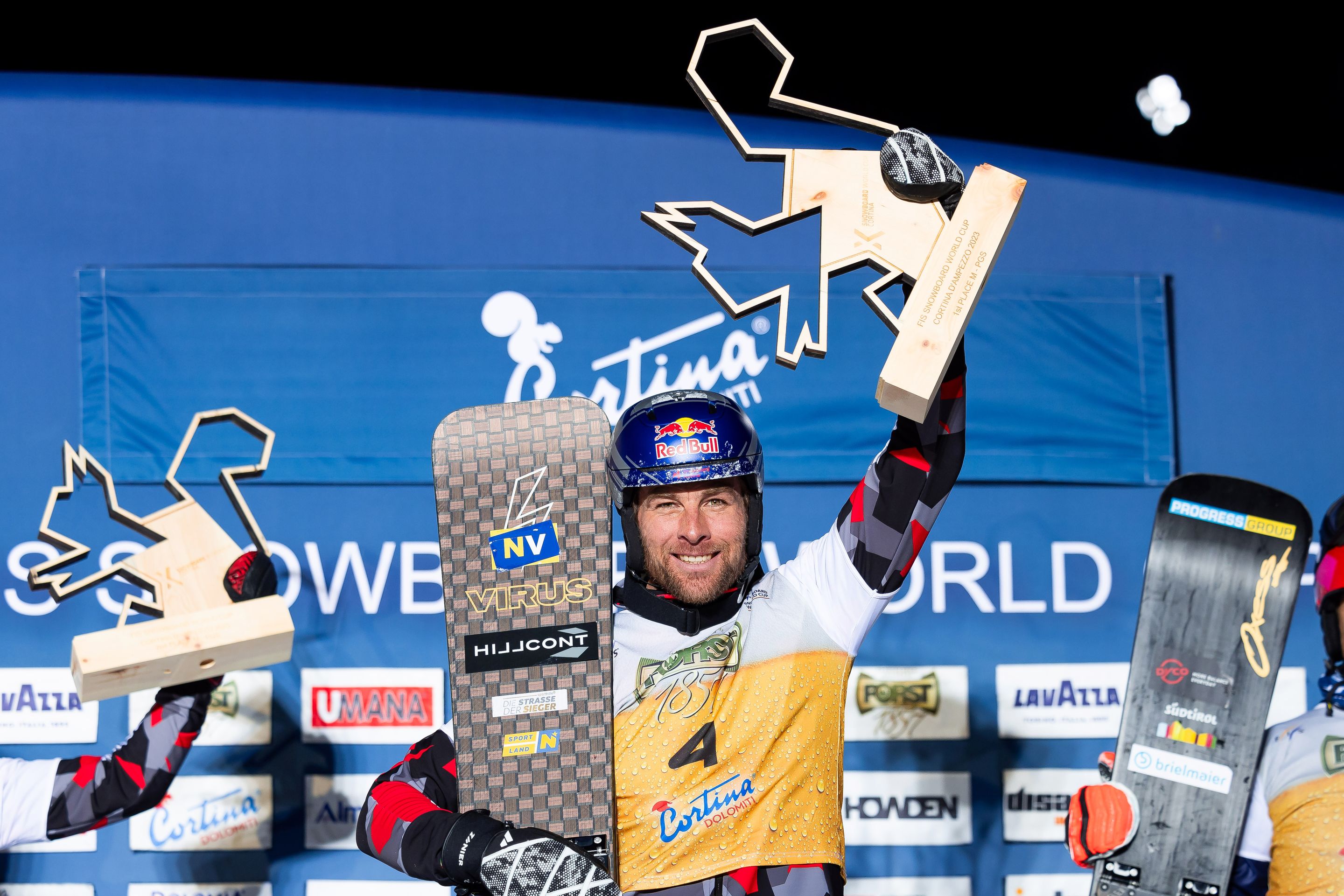 Benjamin Karl (AUT) takes home the top spot in Cortina. © Miha Matavz/FIS