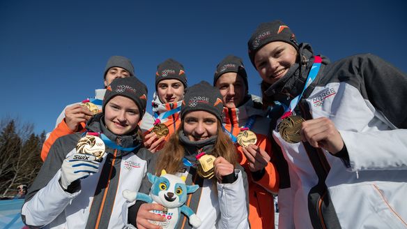 Norway takes Nordic Mixed Team victory