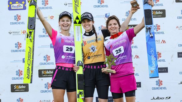 Two Slovenians on top in Courchevel