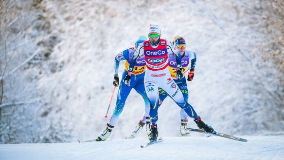 Maja Dahlqvist on the fast lane in Lillehammer