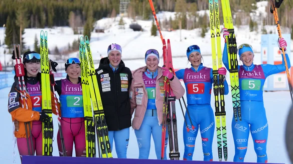 Slovenia win Women's Team Sprint gold at Junior Worlds