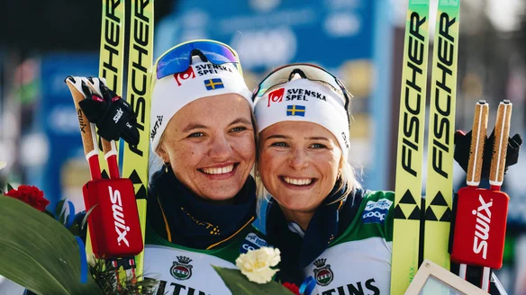 Karlsson wins 10km Classic at Lahti despite stumble