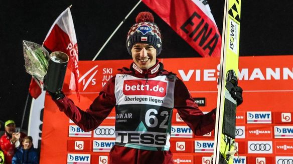 Kamil Stoch takes the win in Lillehammer
