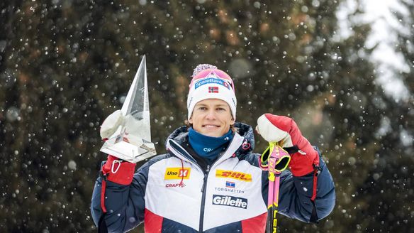 Klaebo claims third Tour de Ski title: 'An unbelievable feeling'