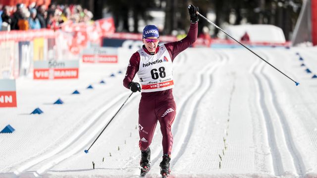 FIS world cup cross-country, tour de ski, 15km men, Lenzerheide (SUI)