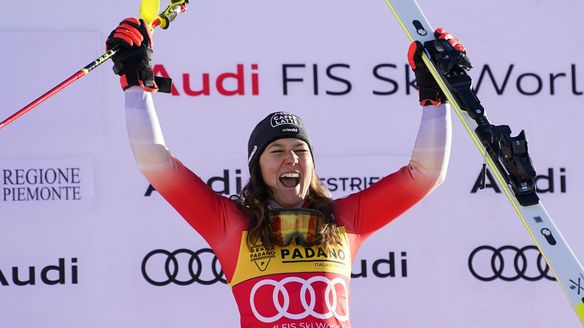 It is Wendy Holdener's world in women's slalom