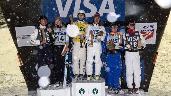 Lassila and Qi battle to victory in snowy Deer Valley