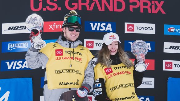 Gerard takes victory in slopestyle season final, Onitsuka and Corning claim globes