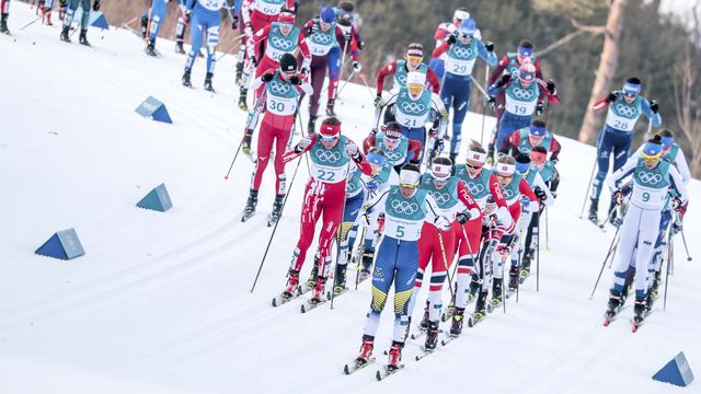 XXIII. Olympic Winter Games Pyeongchang 2018, cross-country, skiathlon women, Pyeongchang (KOR)