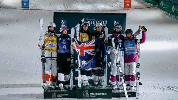 Anthony and Graham sweep top spots for Australia in Deer Valley moguls