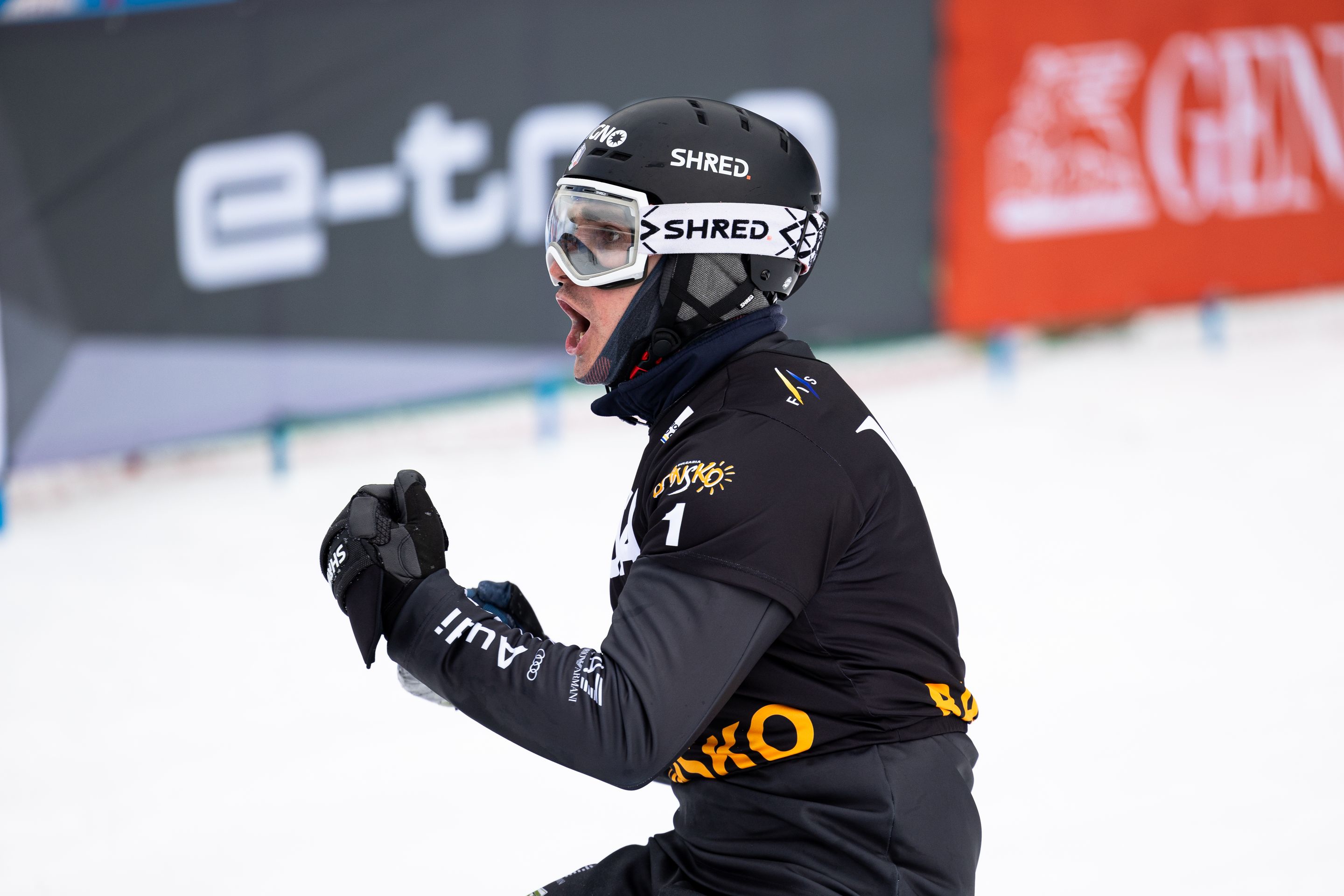 Maurizio Bormolini of Italy claims second ever World Cup win © Miha Matavz/FIS