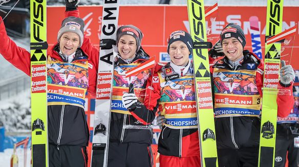 Ski Jumping Team World Cup: Austria wins ahead of Japan and Norway