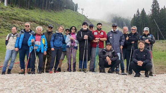 The FIS team inspects Bansko for the 2024 World Cup