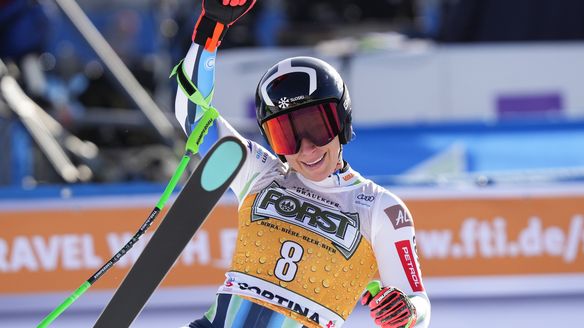 'Winning is really fun': Stuhec back on top in 2nd Cortina downhill