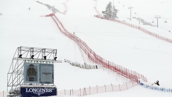 Unlucky weather in St.Moritz