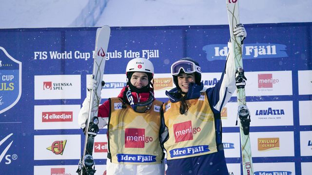 Moguls finals - FIS Freestyle World Cup - Moguls - Idre Fjall (SWE) - 2023. Photo: Mateusz Kielpinski (FIS)