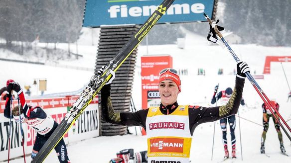 Frenzel combines to victory in Val di Fiemme again