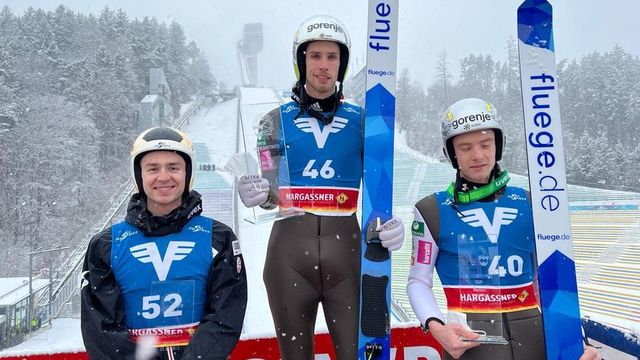 Thomas Lackner, Anze Semenic, Jan Bombek