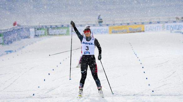 Ayane Miyazaki makes history in Lahti