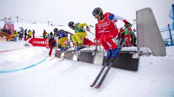 Audi Skicross Tour kicks-off in Saas-Fee