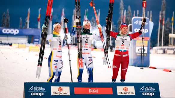 Ruka Nordic (FIN): Ribom with her first World Cup victory