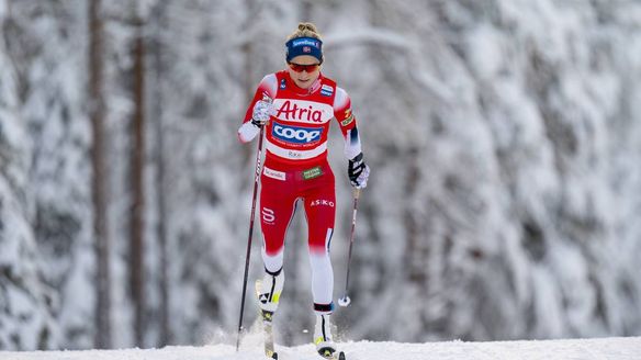 Therese Johaug takes Ruka Triple Tour lead