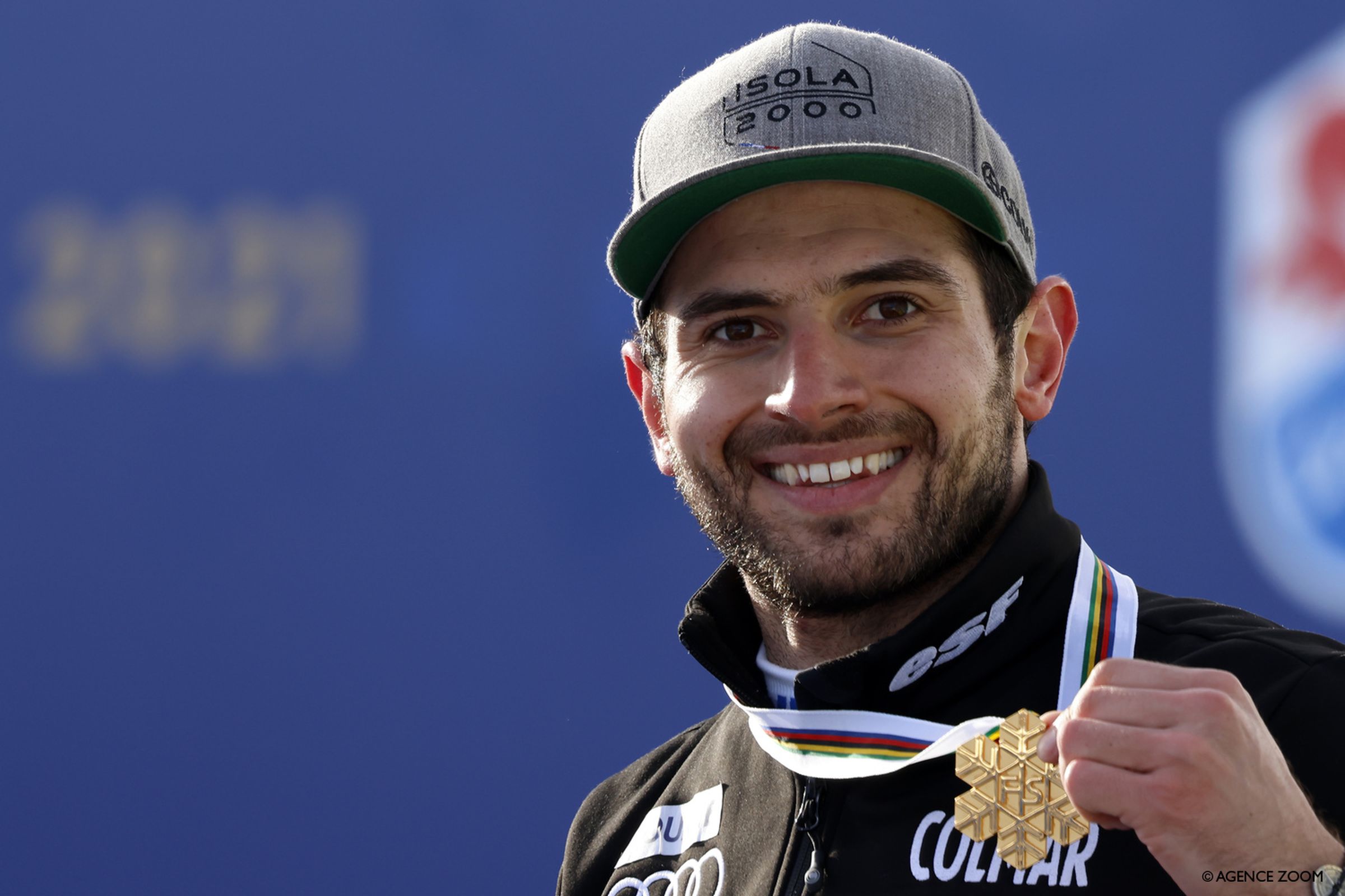CORTINA D'AMPEZZO, ITALY - FEBRUARY 19 : Mathieu Faivre of France wins the gold medal during the FIS Alpine Ski World Championships Men's Giant Slalom on February 19, 2021 in Cortina d'Ampezzo Italy. (Photo by Alexis Boichard/Agence Zoom)