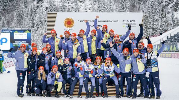 Germany’s Nordic Combined teams 2023/24