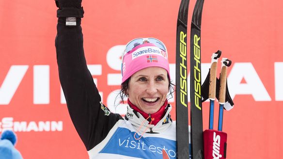 Bjoergen wins 10 km classic in Otepää