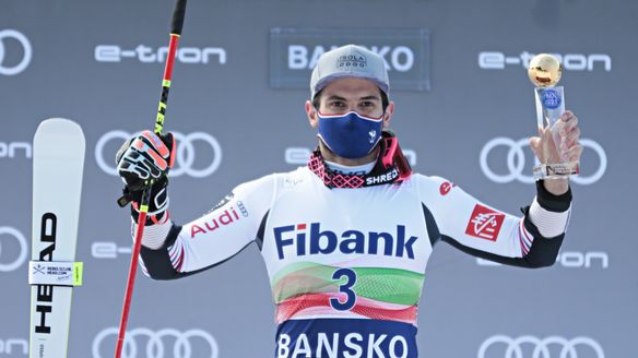 Faivre back on top in Giant Slalom