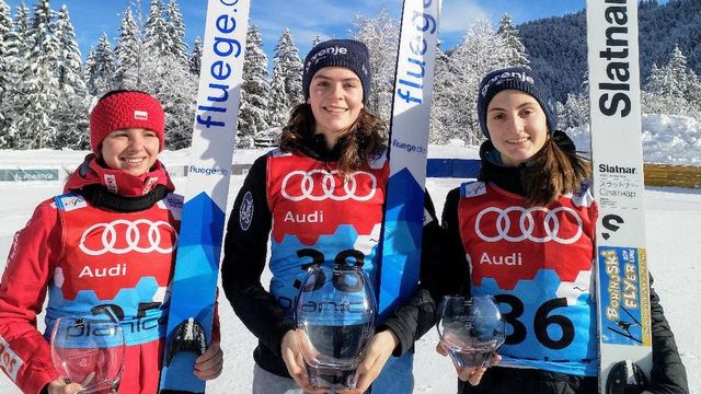 Kamila Karpiel, Jerneja Brecl, Katra Komar