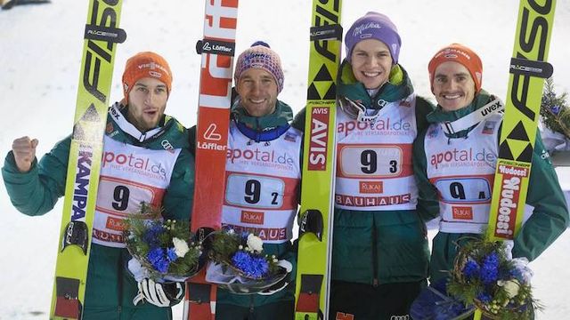 FIS world cup ski jumping, team HS142, Ruka (FIN)