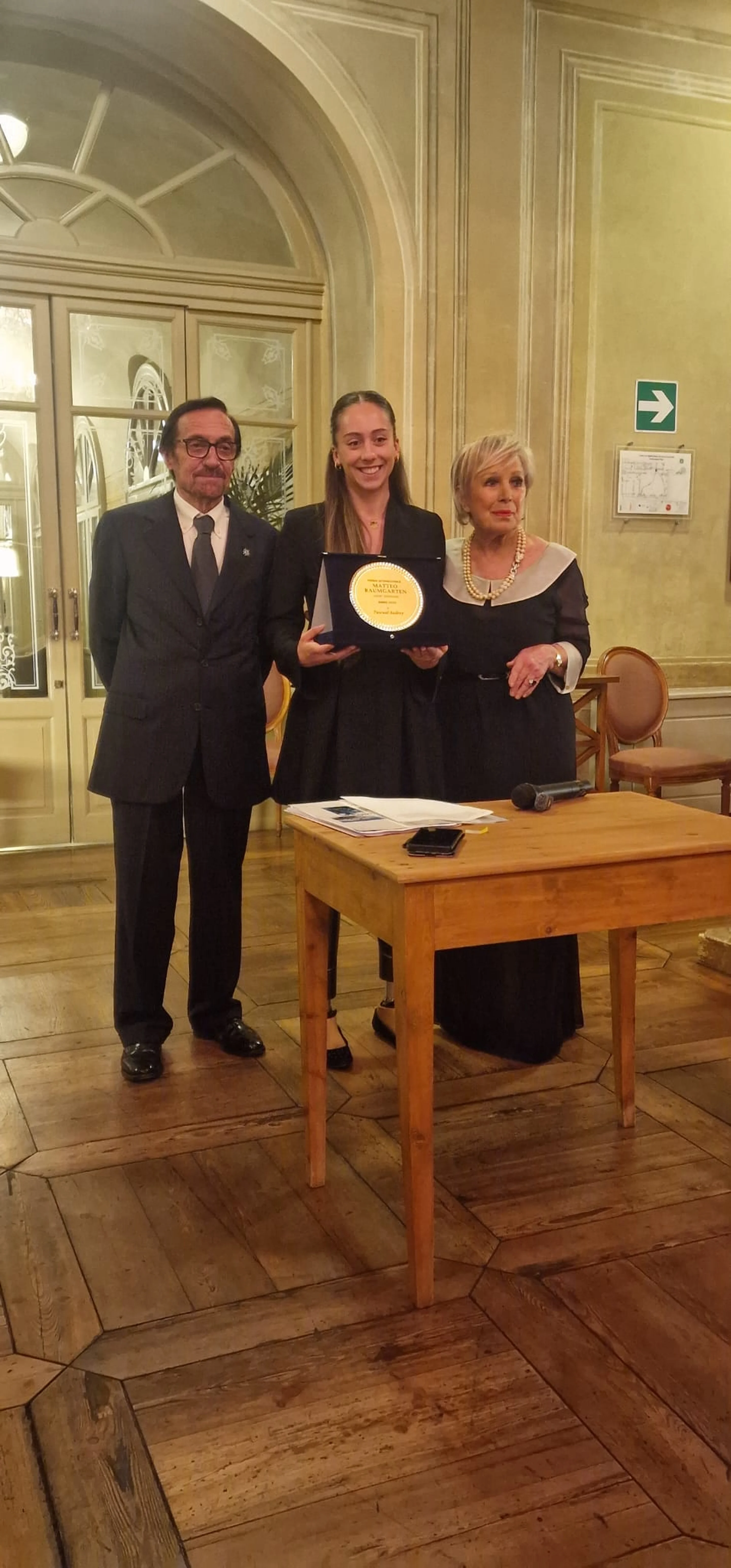 Audrey Pascual Seco wins 29th international Matteo Baumgarten Award