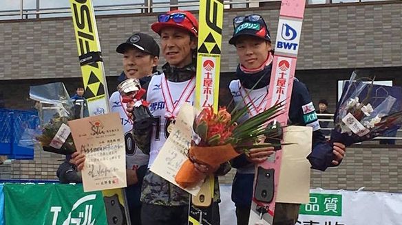 Noriaki Kasai Japanese Ski Jumping champion