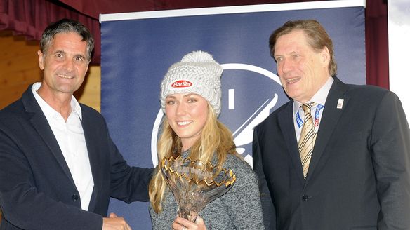 Skieur d’Or AIJS – Serge Lang Trophy 2017 goes to Mikaela Shiffrin