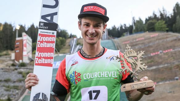 Manuel Fettner wins FIS Grand Prix in Courchevel
