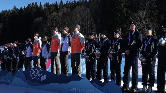 YOG: Norway wins Nordic Mixed Team event